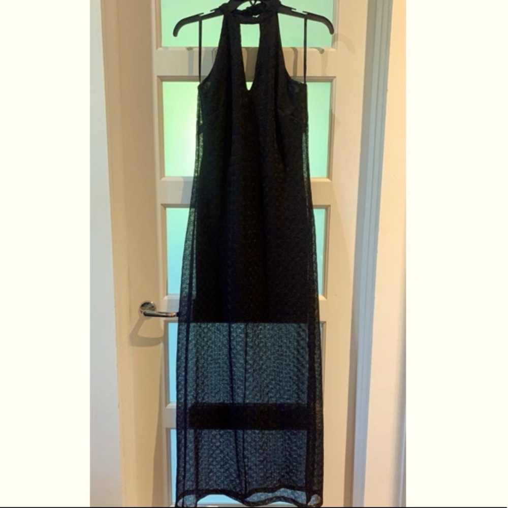Design Lab, Black long dress, NEVER WORN